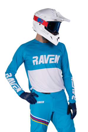 Crosstrui Raven AIR Blauw/Wit XL