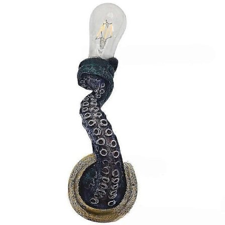 Retro Mustekala Sähkövalo Lonkerohirviöt, Joissa Lamput Riippuvat Seinällä Mustekalan Lonkerolamppu