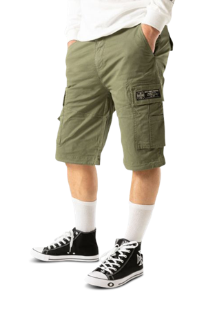 Bermudas West Coast Choppers Cfl Cargo Verde oliva M