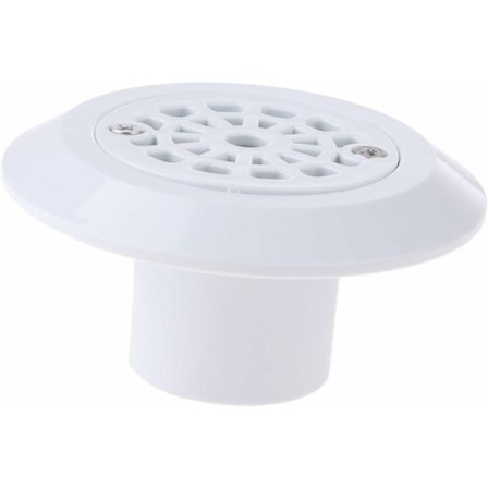 Avløpsrør i betong, tilbehør til svømmebasseng, runde gulvavløpsrister, 1,5"