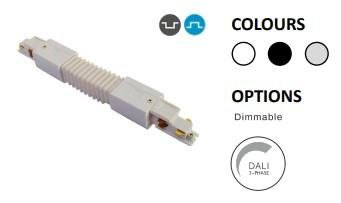 Powergear 3PH Verbinder DALI 3, Flexibel, Weiß