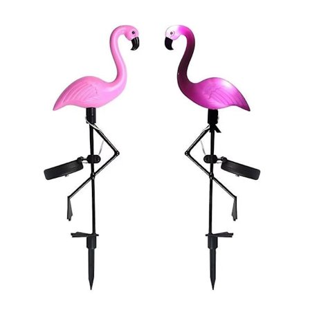 Trädgård Utomhus Flamingo LED Batteri Ljus Sol Vattentät Trädgård (1 Pack)