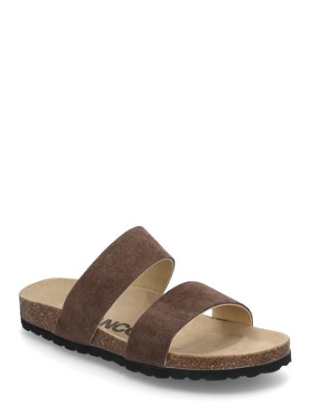 Bianco Biabetricia Twin Strap Sandal Suede - Brown - 38