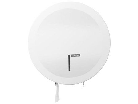 KATRIN Dispenser Gigant S hygienisk, manuell, metall, vit - Lyreco - Städ och hygien - Toalettpapper och torkpapper - Hållare - Torkrullar