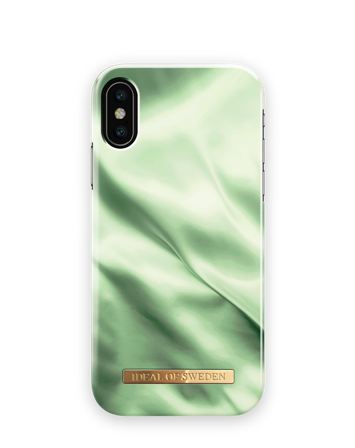 Fashion Case iPhone X Pistachio Satin