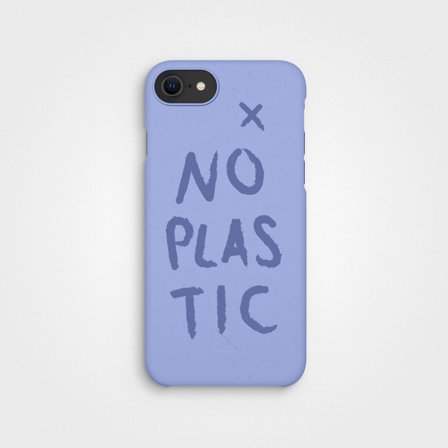 Biodegradable Phone Case Vista Blue No Plastic | agood company, iPhone 6 7 8 SE