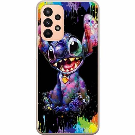 Samsung Galaxy A23 Genomskinligt Skal Lilo And Stitch