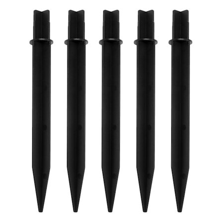 5 st solcellslampor gräsmatta lampa markplugg landskapsspikljus markspiklampor