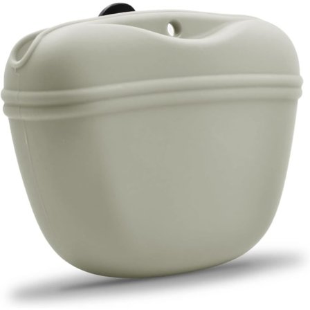 Silikon Godtepose for Hund - Clip-on Bærbar Treningsbeholder - Praktisk Magnetisk Spenne og Belteklips