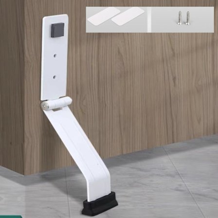 Dørstopper Tyverisikring Dørfikser HVIT