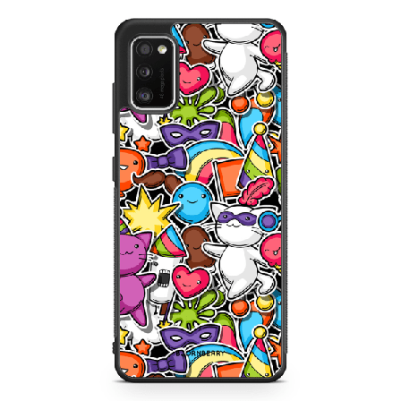 Bjornberry Skal Samsung Galaxy A41 - Klistermärken