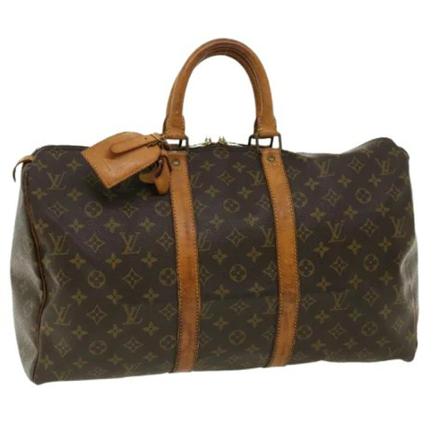 Louis Vuitton Vintage, Pre-owned Canvas travel-bags Bruin, Dames, Maat:ONE Size