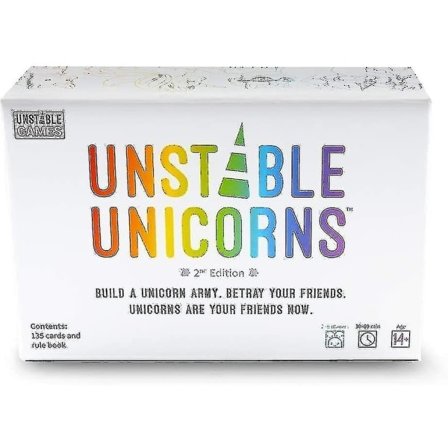 Unstable Unicorns Kortspil - Strategisk Selskabsspil for Voksne