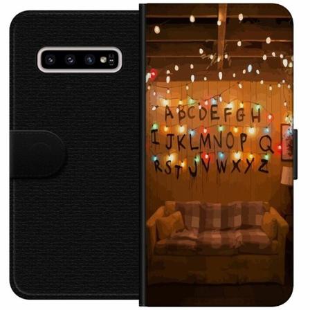 Samsung Galaxy S10+ Plånboksfodral Stranger Things