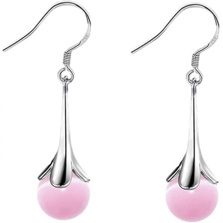 Morgon glory falsk månsten krok hänge örhängen