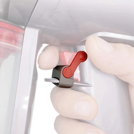 Handhållen dammsugare strömbrytare lås reservdel del