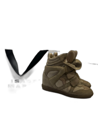 Isabel Marant Bekett taupe sneakers