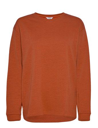 Enniebuhr Ls Tee 5321 T-shirts & Tops Long-sleeved Orange Envii