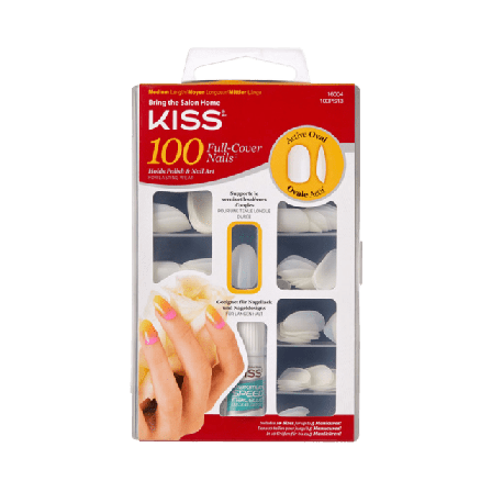 Kiss Full Cover Nails Lösnaglar & dekoration Dam Flerfärgad ONESIZE