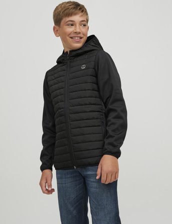 Jack & Jones Jjemulti Quilted Jacket Noos Jnr - Black - 164
