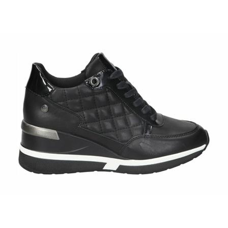 Xti Lace Up Wedges svart, Dam Kilklack, Dam, Storlek: 40 EU