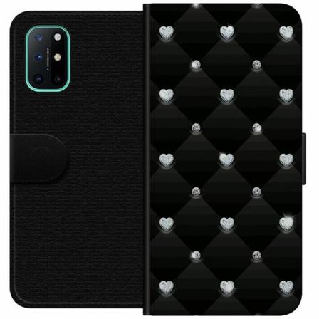 Oneplus 8t Plånboksfodral Bling Heart