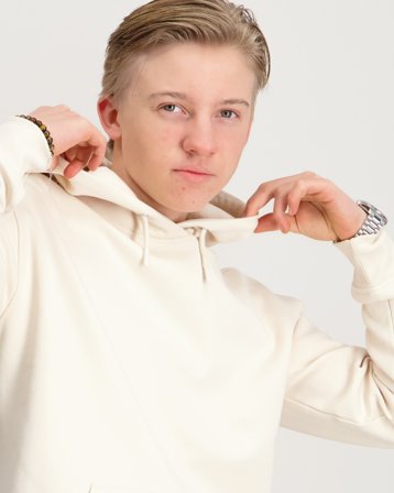 RYVLS Base Hoodie Beżowy Bluzy z kapturem Chłopiec - Kids Brand Store