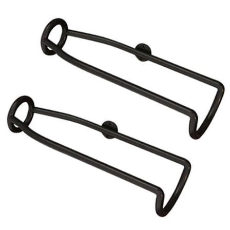 Stilren væghylde til vin Dekorativ jernramme Pladsbesparende opbevaring Perfekt gave til vinelskere Hjemme- eller baranvendelse brun (FMY)