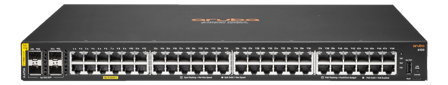 Hewlett Packard Enterprise HPE Aruba 6100 48G Class4 PoE 4SFP+ 370W Switch - switch - 52 porter - Styrt - rackmonterbar