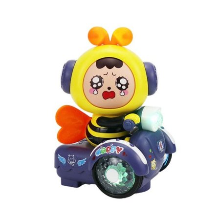 Baby musikalsk legetøj med LED lys ansigtsskiftende lys musik legetøj ansigtsskiftende musik legetøj