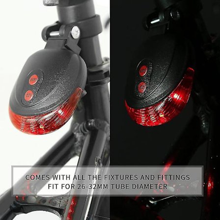 5 LED Laser Sykkelbaklys Vanntett Baklys