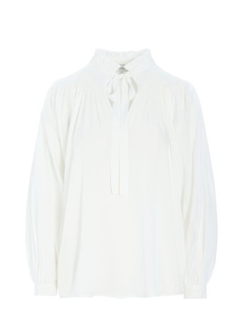 Malinkadea Tops Blouses Long-sleeved White Dea Kudibal