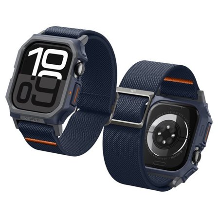 Spigen Lite Fit "Pro"-rem til Apple Watch 10 46mm - marineblå