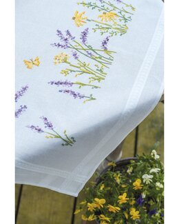 Broderikit Lavendel Blomster