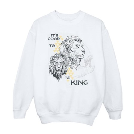 Disney Pojkar Lejonkungen Filmen It ́s Good To Be King Sweatshirt
