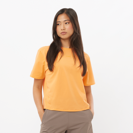 Salomon - Basislagen tops Kleding Trackline Ss Tee W