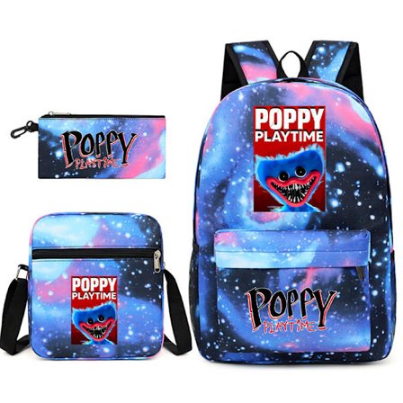 Poppy Play Time High School Ryggsäck Starry Blue F4