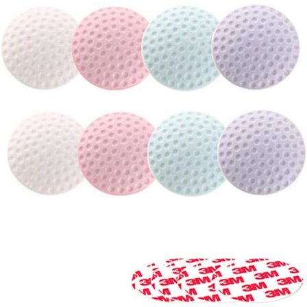 Dörrstopp, 8-pack Mjuka Vägg- och Möbelskydd, Vägg