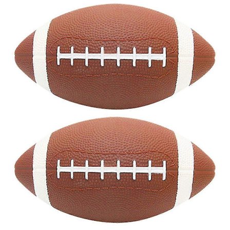 2 stk. Rugbybold til børn - Træningsbold til børn - Genanvendelig Rugbybold til træning