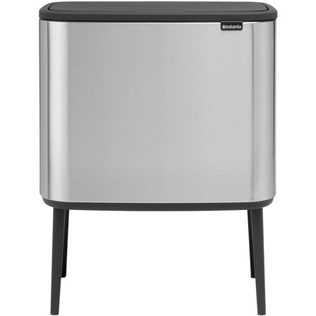 Brabantia Bo Touch Bin soptunna 11 + 23 liter, mattborstat stål | Inredning > Pedalhinkar > Sophink | Bagaren och Kocken