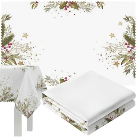 Julduk 220×140 cm - Festlig duk för bord