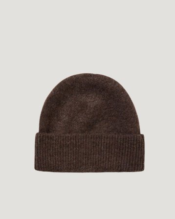 LMTD NLFLODET KNIT HAT Brun Mössor Tjej - Kids Brand Store