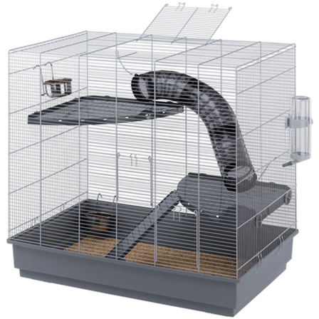 Ferplast - Jenny Gray 80 x 50 x 80 cm - Smådyr - Bur og transport - Hamsterbur - ZOO.no