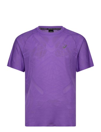 Asics Metarun Ss Top - Purple - M