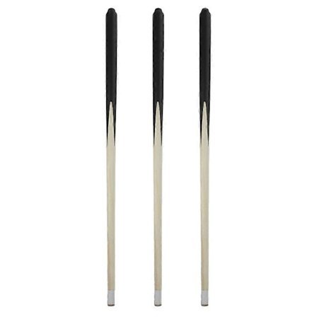 3 stk. Poolkøer til Børn Træ Billardkø Stick Mini Kø Stick Kort Børne Poolkø Sticks
