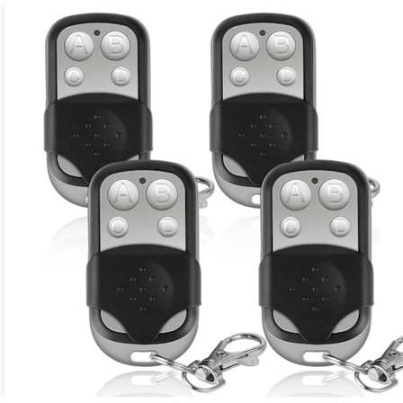 Autotallin oven kaukosäädin, yleiskaukosäädin 433mhz, 4 kpl