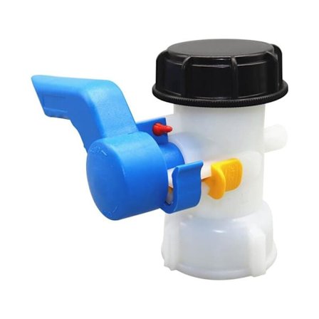 IBC Vattentank Adapter Universal Butterfly Ventil Ersättningsslanganslutning för Hemträdgård Kompatibel med IBC Tankar