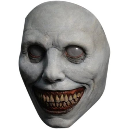 Uhyggelig Halloween-maske til voksne - Grinende dæmoner, skrækmasker cosplay uhyggelige Halloween-kostumetilbehør til Halloween-fest karneval cosplay 
