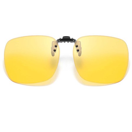 Stora Flip Up Clip On Solglasögon Night Vision