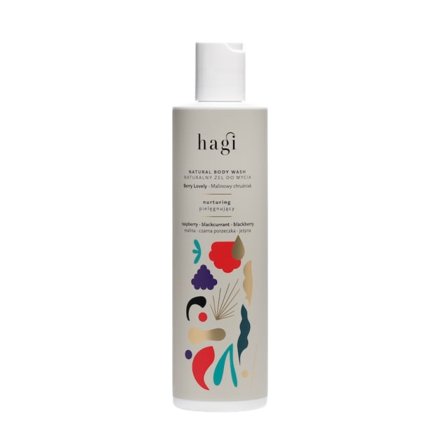 Hagi Natural Body Wash Berry Lovely Bad & dusch Unisex 300 ml